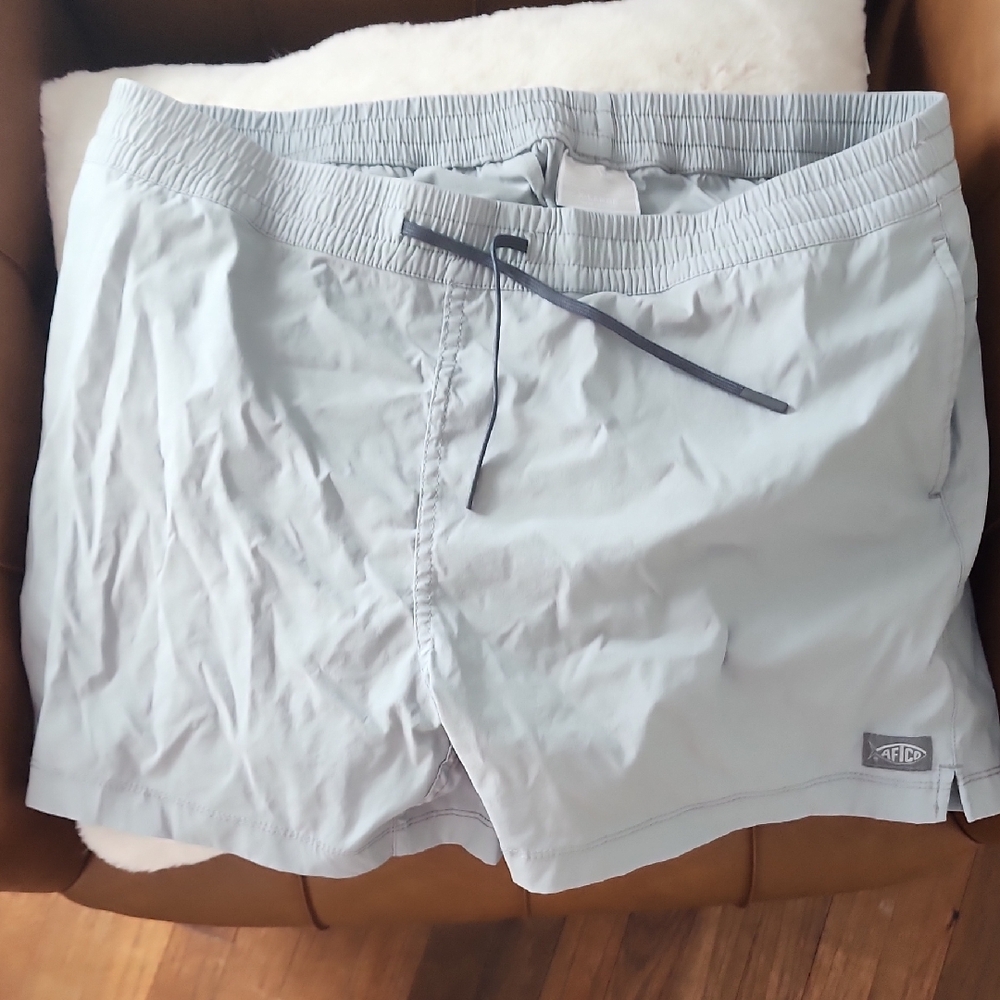 AFTCO Gray Fishing Shorts